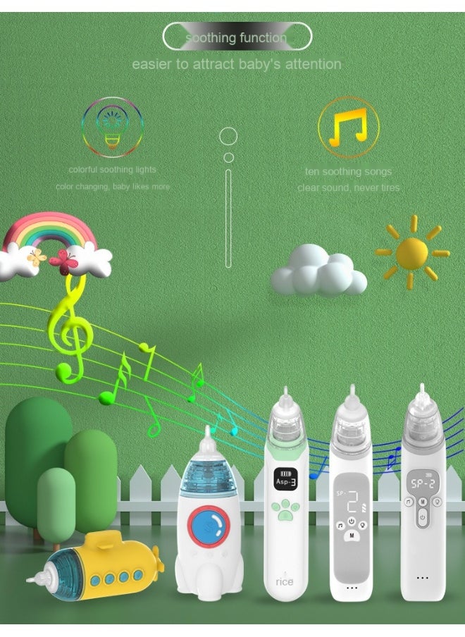 Electric Baby Nasal Aspirator - Powerful Split Design for Fresh Breathing