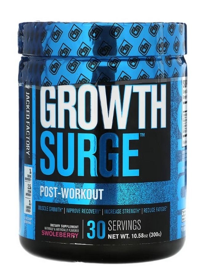 Growth Surge Post Workout Swoleberry 10.58 oz 300 g
