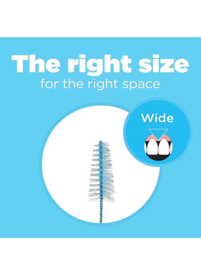 GUM Proxabrush Go-Betweens Wide Interdental Brush Refills, 2ct., (Pack of 18)