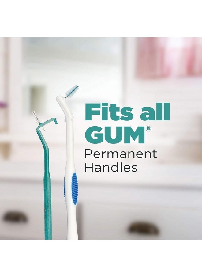 GUM Go-Betweens Proxabrush Refills Moderate [612] 8 Each (Pack of 5)