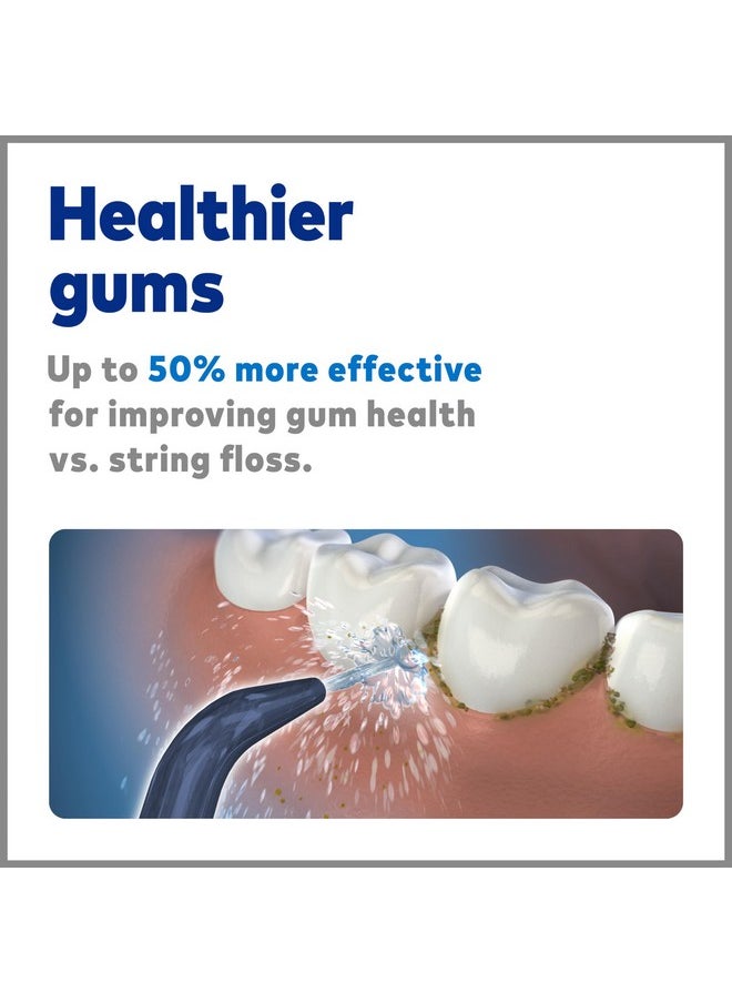 Waterpik Genuine Precision Low-Flow Tips Replacement for the WP-360 Cordless Handheld Water Flosser (Formerly Classic Jet) Refill Heads Nozzles JT-360E, 2 Count, Blue