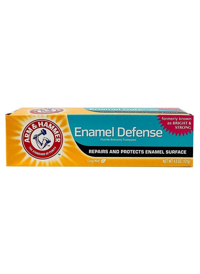 Arm & Hammer Toothpaste Truly Radiant Bright & Strong 4.3 Ounce (127ml) (3 Pack)