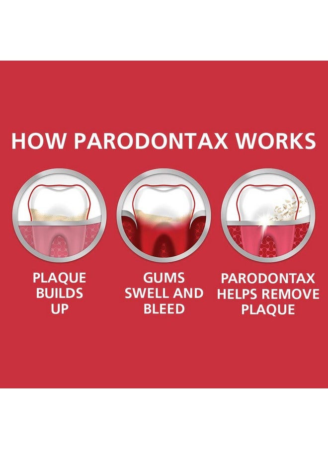 Parodontax Whitening Toothpaste for Bleeding Gums, Teeth Whitening and Gingivitis Treatment - 3.4 Ounces