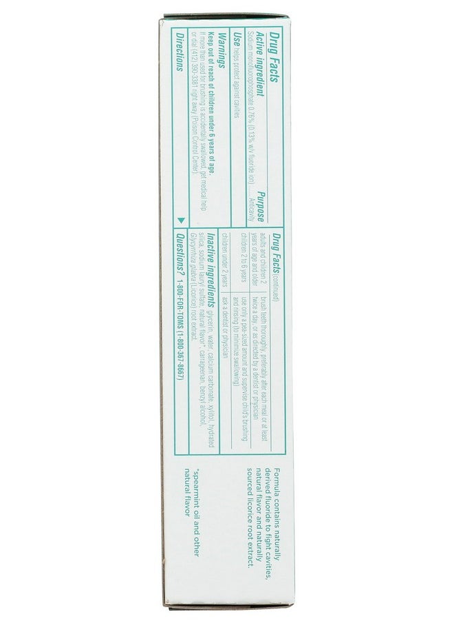Toms of Maine Wicked Fresh Spearmint Ice AC Toothpaste, 4 OZ