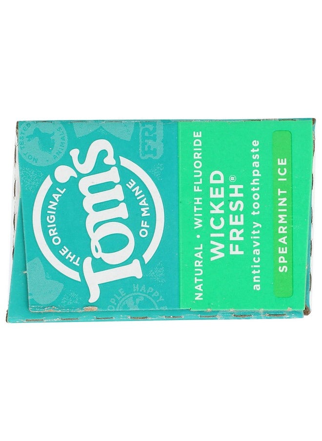 Toms of Maine Wicked Fresh Spearmint Ice AC Toothpaste, 4 OZ