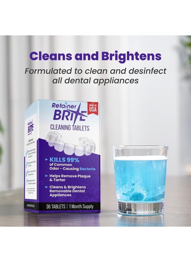Retainer Brite 36 Tablets - Retainer Cleaner Tablets