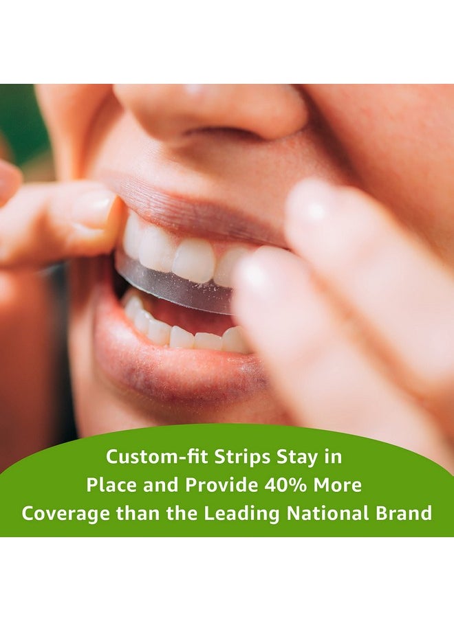 REMBRANDT Deeply White + Peroxide 1 Week Teeth Whitening Kit, Removes Tough Stains, Enamel-Safe, 28 Custom-Fit Whitening Strips (14 Treatments)