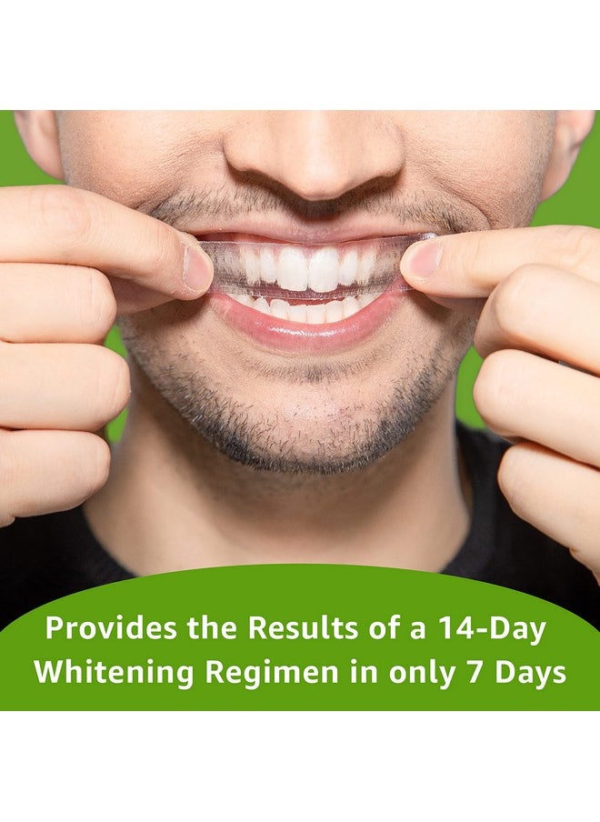 REMBRANDT Deeply White + Peroxide 1 Week Teeth Whitening Kit, Removes Tough Stains, Enamel-Safe, 28 Custom-Fit Whitening Strips (14 Treatments)