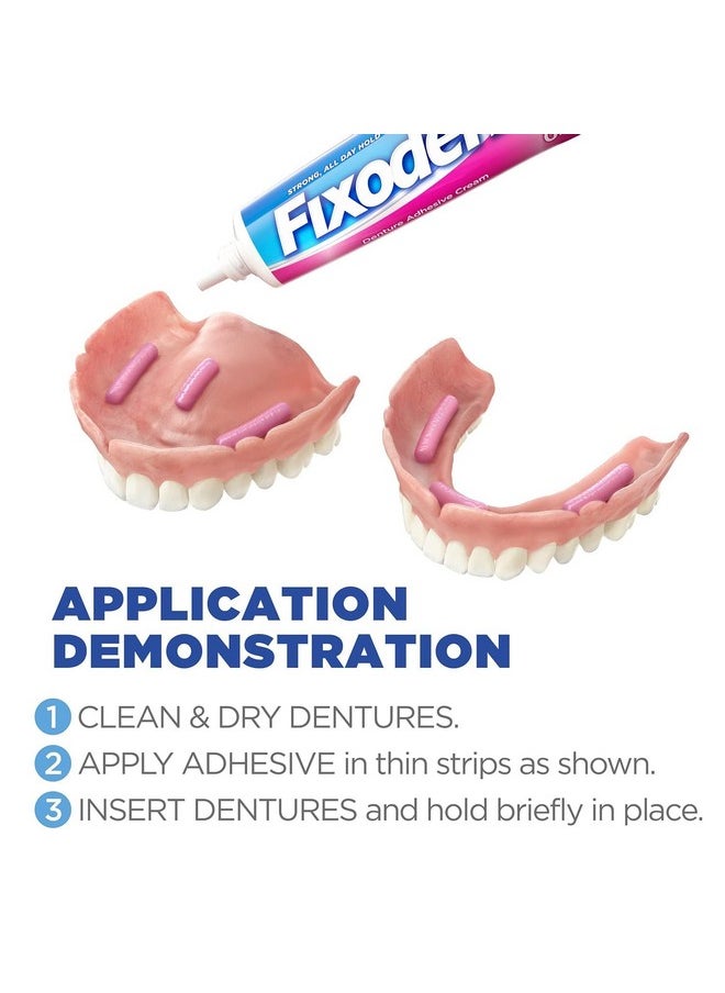 Fixodent Denture Adhesive Cream Original 0.75 oz (Pack of 12)