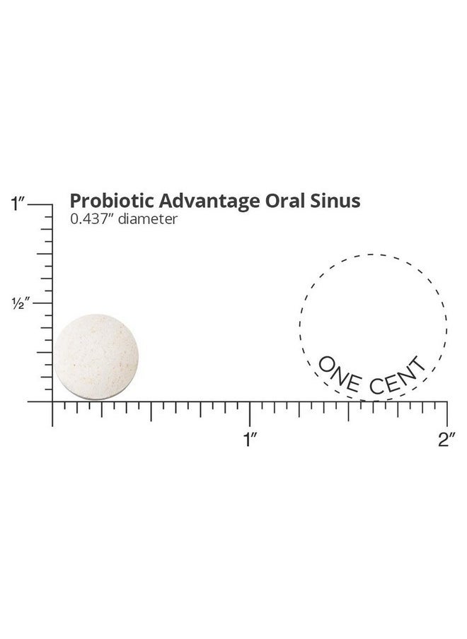 Healthy Directions Dr. David Williams' Probiotic Advantage Oral Sinus Probiotics for Your Mouth, Teeth, and Gums, Sugar-Free, Natural Cinnamon Flavor, 50 Lozenges (50-Day Supply)