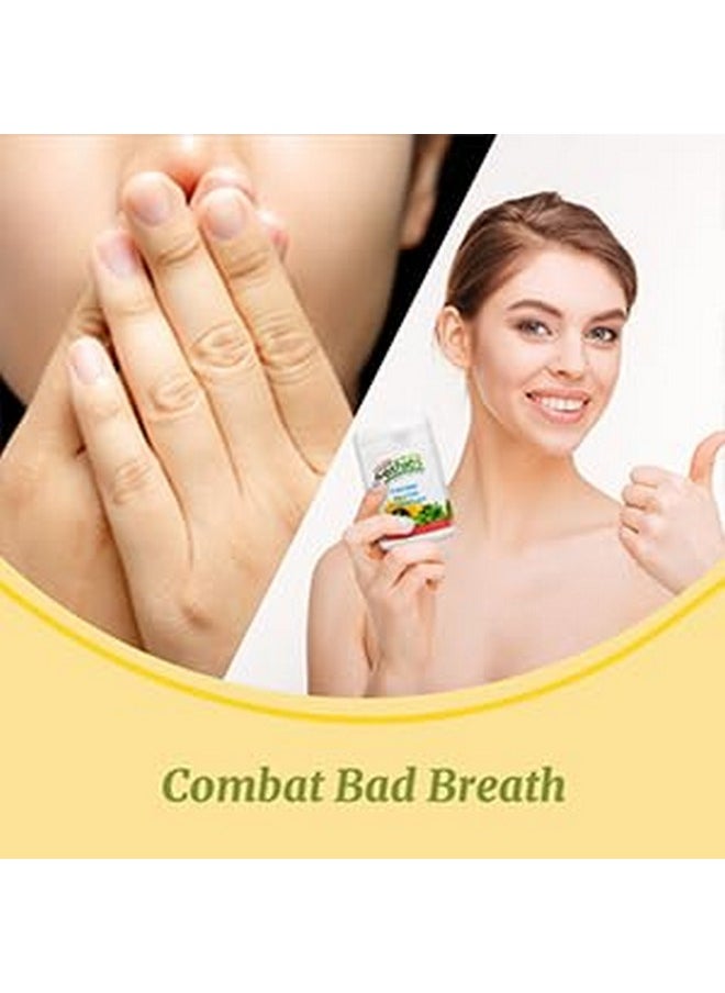Freshies Gel Capsules for Bad Breath- Organic Peppermint and Parsley Oil Stomach Mint Breath Fresheners- Keto Friendly- Fresh Breath for 3+ Hours- 90 Count