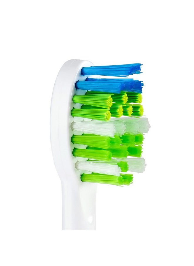 Waterpik Sensonic Replacement Contour Brush Heads, 3 Toothbrush Heads, White STWB-3WW-B