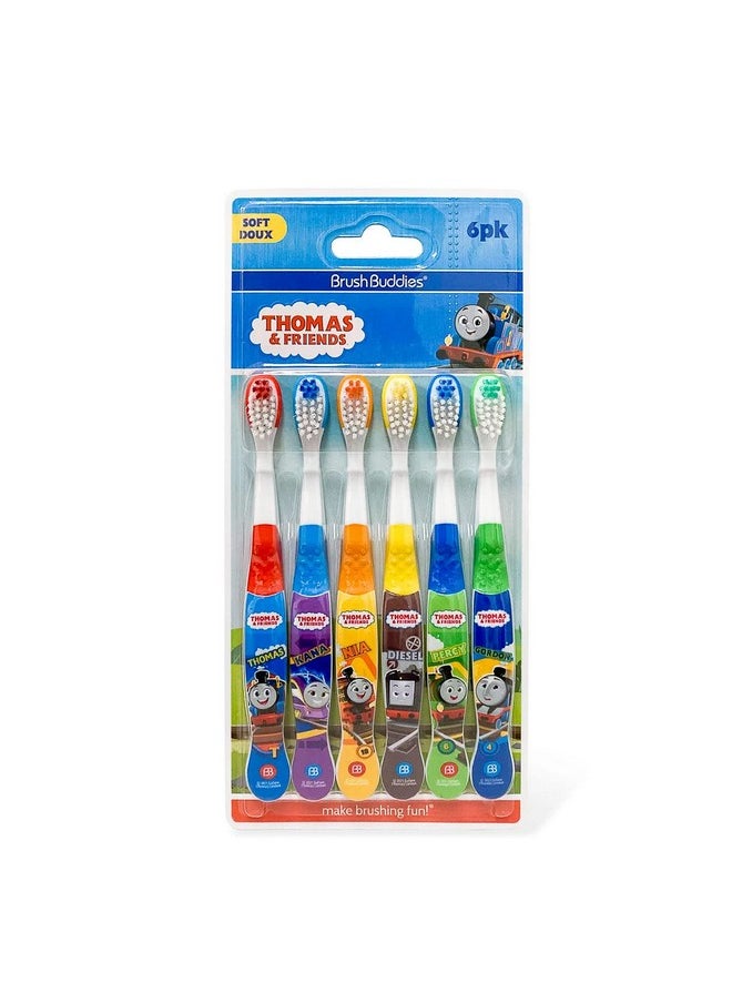 UiiWout FVCDS Thomas & Friends 6pk Toothbrush