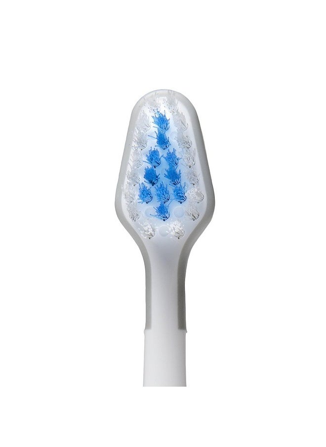 Waterpik Triple Sonic Tooth Brush Heads Replacement, Complete Care, STRB-3WW, 3 Count (Pack of 1), White