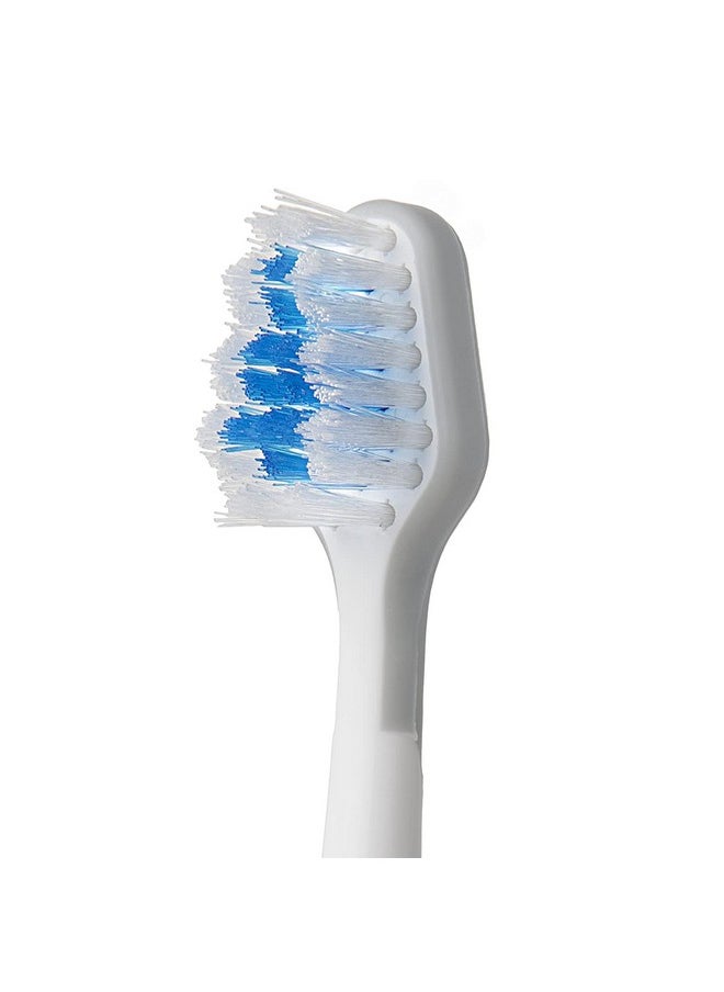 Waterpik Triple Sonic Tooth Brush Heads Replacement, Complete Care, STRB-3WW, 3 Count (Pack of 1), White
