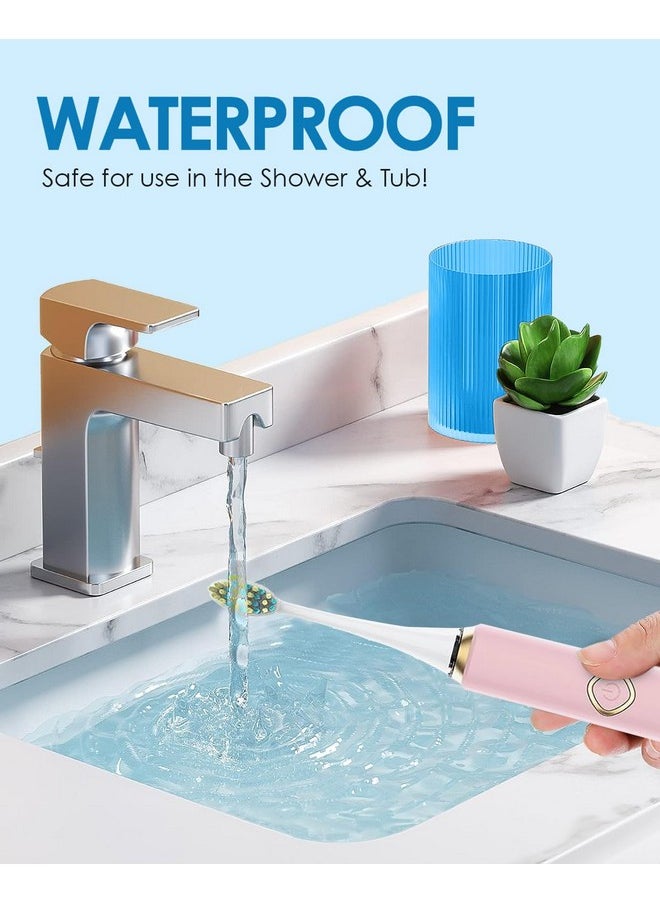 Voom Sonic Pro 7 Series Rechargeable Electronic Toothbrush, Advanced Oral Care Technology, 2-Minute Timer w/Quadrant Pacing, 5 Adjustable Speeds