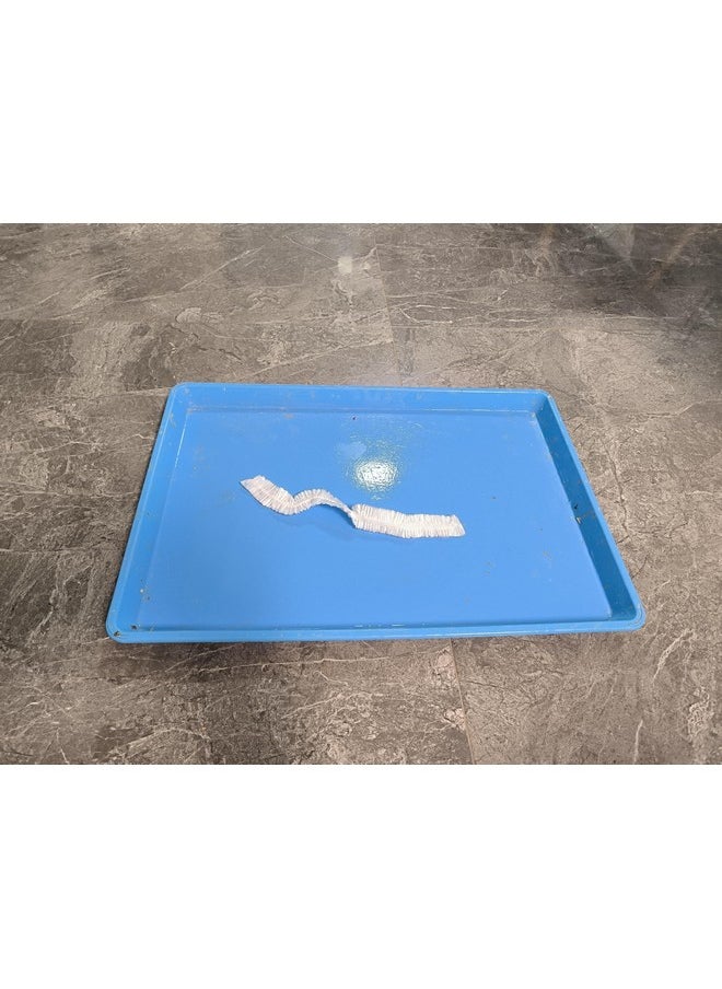 50-Pack Disposable Litter Trays Cage Liners with Stretched Edge, Fits 60 x 40 cm/23.6” x 15.7“ Cage Tray, Leak-Proof Odorless Plastic PE Bags for Bird, Guinea Pig, Bunny, Rabbit, Hamster, Hedgehog