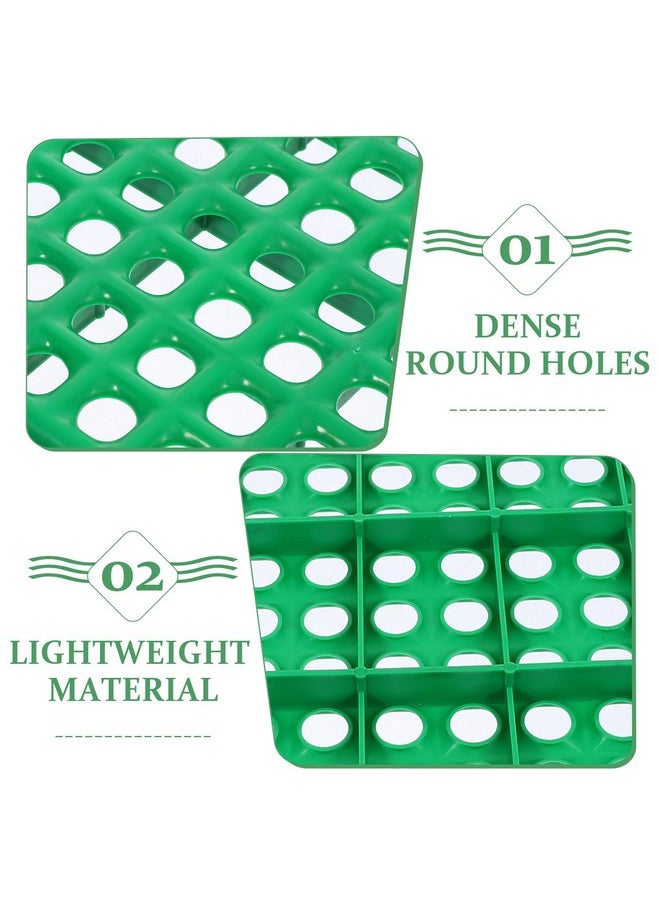 POPETPOP Rabbit Cage Mat for Feet: Rabbit Floor Mat with Hole Rabbit Resting Mat Rabbit Cage Liner Foot Resting Pads for Bunny Guinea Pig Chinchilla Ferret, 50.00X30.00X2.00CM, Black