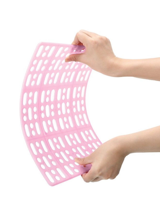 BBTO 24 Pieces Plastic Rabbit Cage Mat Durable Rabbit Feet Pad Small Animal Feet Pad Cage Resting Mat with a Convenient Connectors, Bunny Pads for Easy Cleaning for Bunny Rat Guinea Cats(Multicolor)