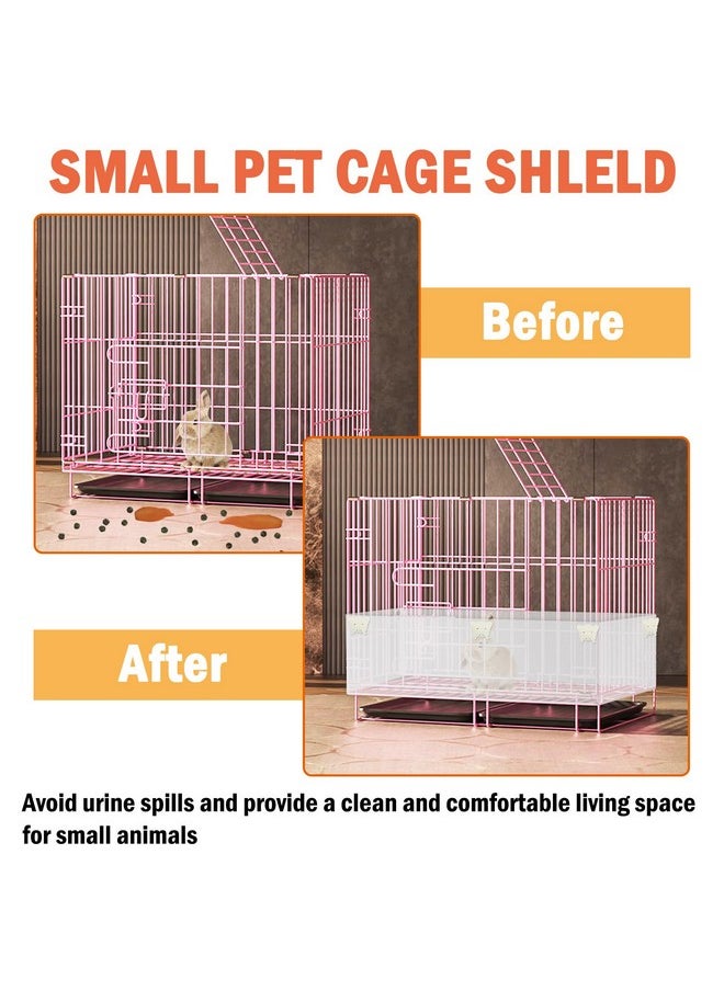 Hamiledyi 4 Pcs Pet Cage Liner 17.7