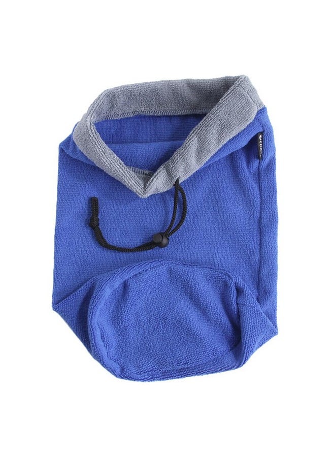 POPETPOP Hamster Bath Towel Bag: Ferret Bath Towel Bag Pet Drying Bag Flannel Absorbent Towel Bag Small Animals Bedding for Ferret Hedgehog, 9.43X13.36X0.79 in
