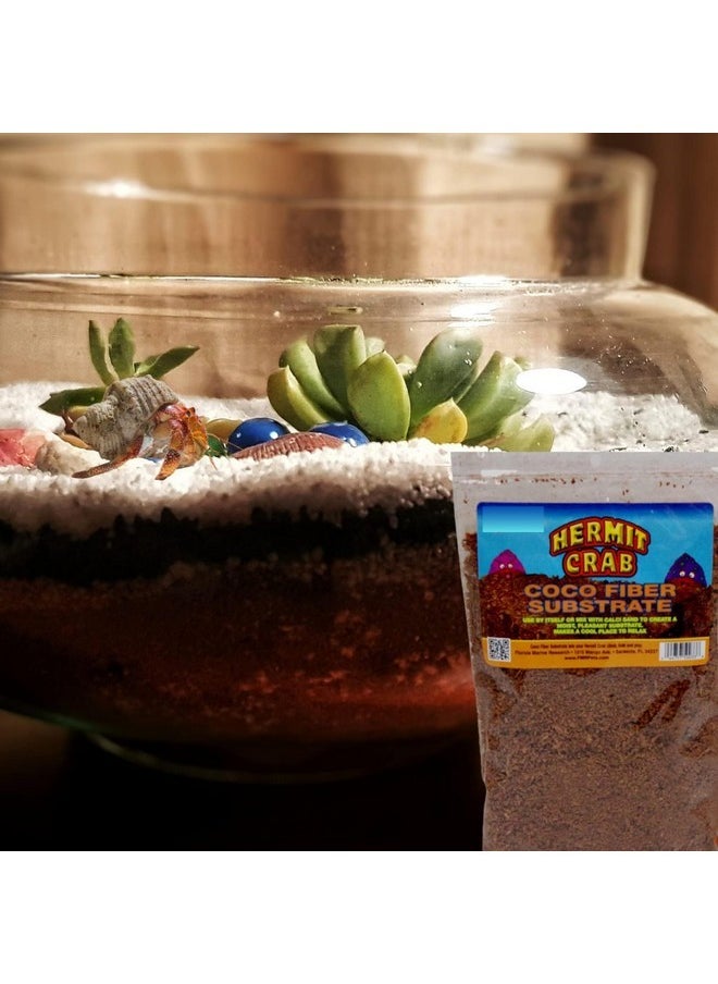 Needzo Natural Terrarium Supplies for Hermit Crabs and Reptiles, Loose Coco Fiber Substrate, 2 Pound Sand Bag, and Scooper Sifter, Bulk Terrarium Supplies, 3 Items