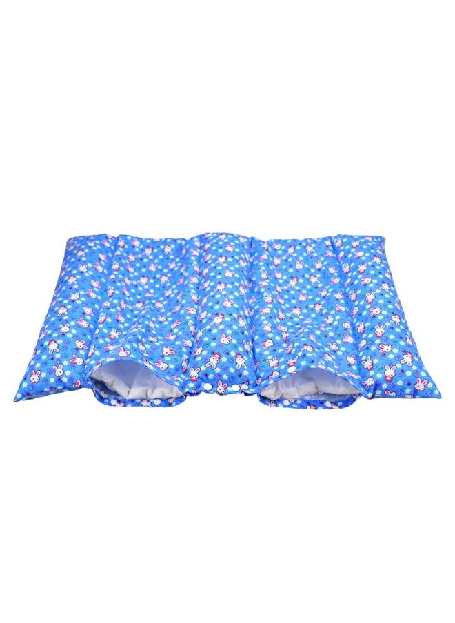 pranovo Rabbit Bed Lounger Pillow Cuddle Cushion with Two Cotton Pillows for Bunny Flop Mat Snuggle Bed Rabbit Cuddle Bed Bunny Snuggle Concave Bed Prevent Sore Hock