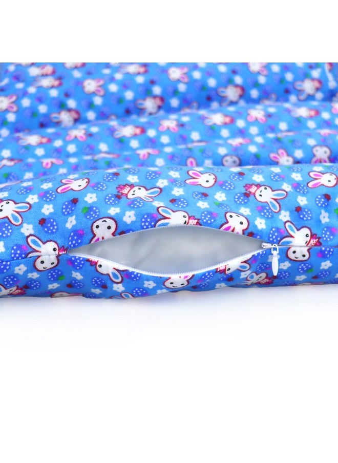 pranovo Rabbit Bed Lounger Pillow Cuddle Cushion with Two Cotton Pillows for Bunny Flop Mat Snuggle Bed Rabbit Cuddle Bed Bunny Snuggle Concave Bed Prevent Sore Hock
