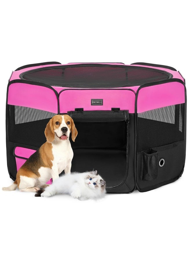PETSFIT Portable Dog Playpen, 36