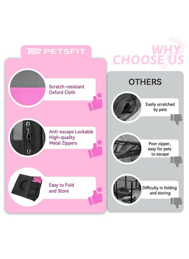 PETSFIT Portable Dog Playpen, 36