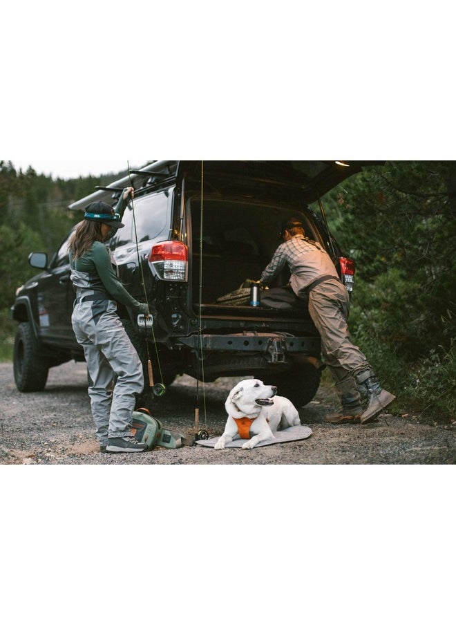 Ruffwear, Highlands Dog Pad, Portable Dog Bed for Outdoor Use, Cloudburst Gray, Large