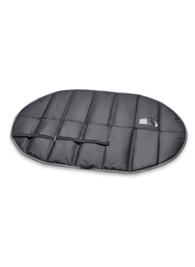 Ruffwear, Highlands Dog Pad, Portable Dog Bed for Outdoor Use, Cloudburst Gray, Large