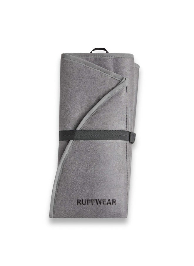 Ruffwear, Highlands Dog Pad, Portable Dog Bed for Outdoor Use, Cloudburst Gray, Large