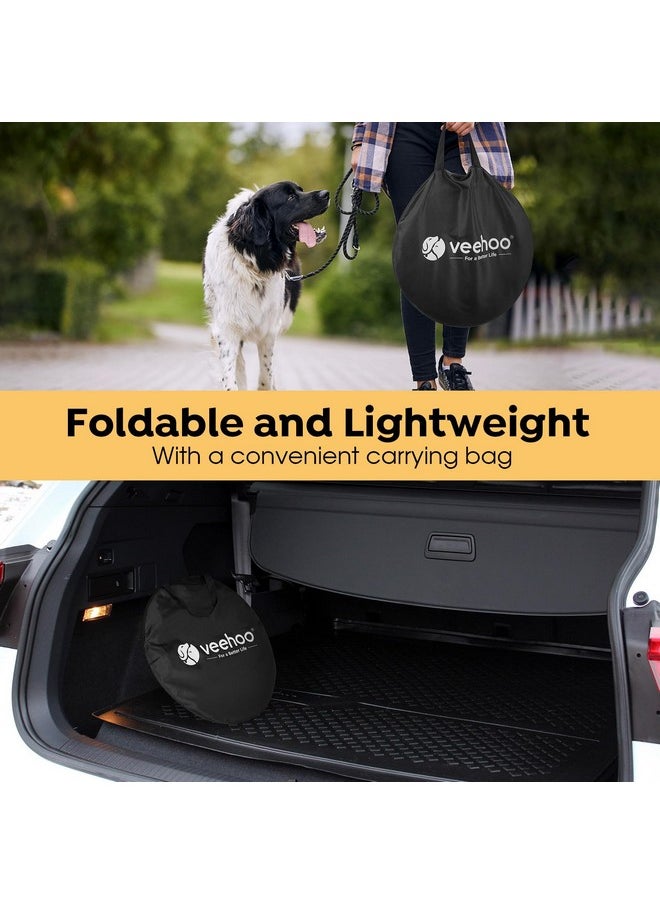 Veehoo Dog Playpen, Foldable Portable Puppy Dog Playpen, Anti-Collapse Pet Dog Play Pen Indoors, Cat Crate Cage Dog Kennel, Dog Playpen Outdoor Tent with Carring Case, CWWL2416CP