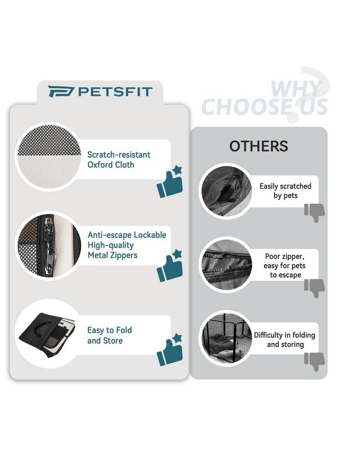 PETSFIT Dog Playpen, Pop Up 29.5
