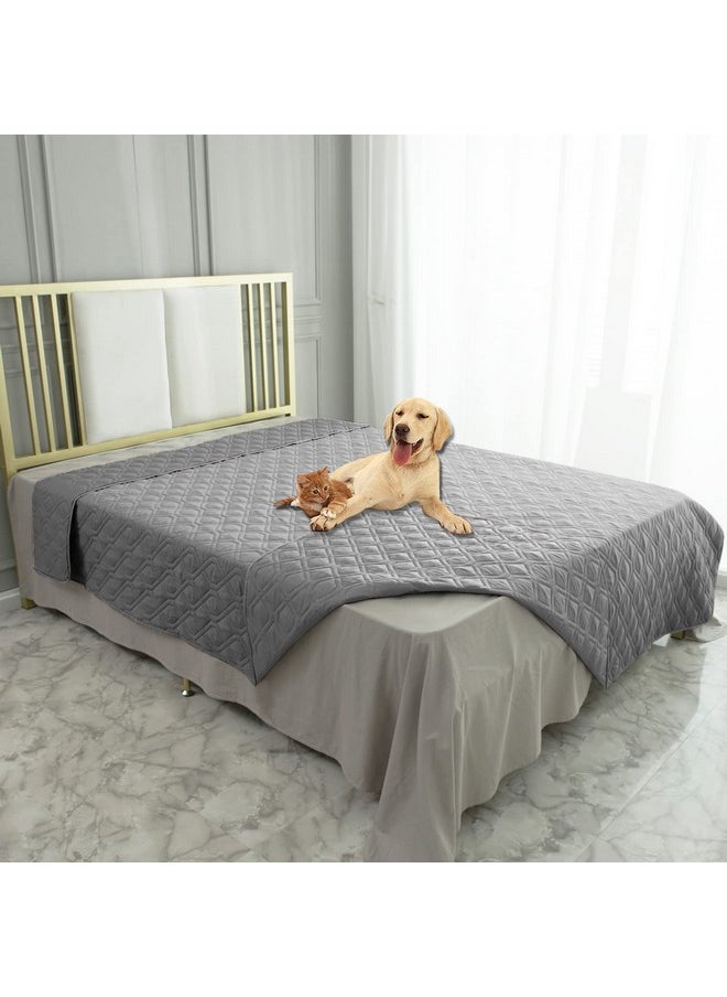 Ameritex Waterproof Blanket Reversible Dog Bed Cover Pet Blanket for Furniture Bed Couch Sofa