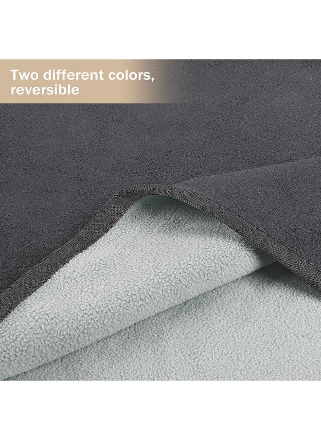 Catalonia Waterproof Bed Blanket, Reversible Baby Pet Doggy Pee Proof Fleece Blanket, Large Couch Sofa Cover Furniture Boat Mattress Protector, King Size