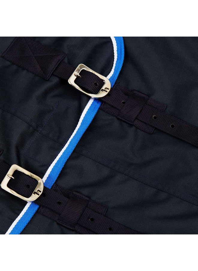 HORZE Glasgow Light Weight Waterproof Turnout Horse Sheet (No Fill) - Dark Blue - 78 in