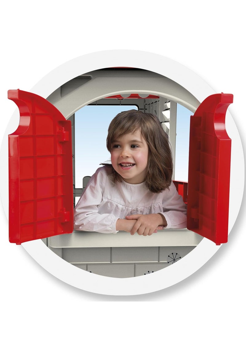 Grand Cottage XL | Outdoor Children's Playhouse. Made of resistant plastic. Durable material for easy assembly. From 24 months