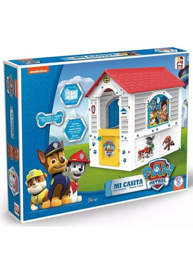 Paw Patrol Children's Garden Playhouse for Indoor/Outdoor | Strong and durable plastic | Assembly/disassembly Simple and fast | From 24 months