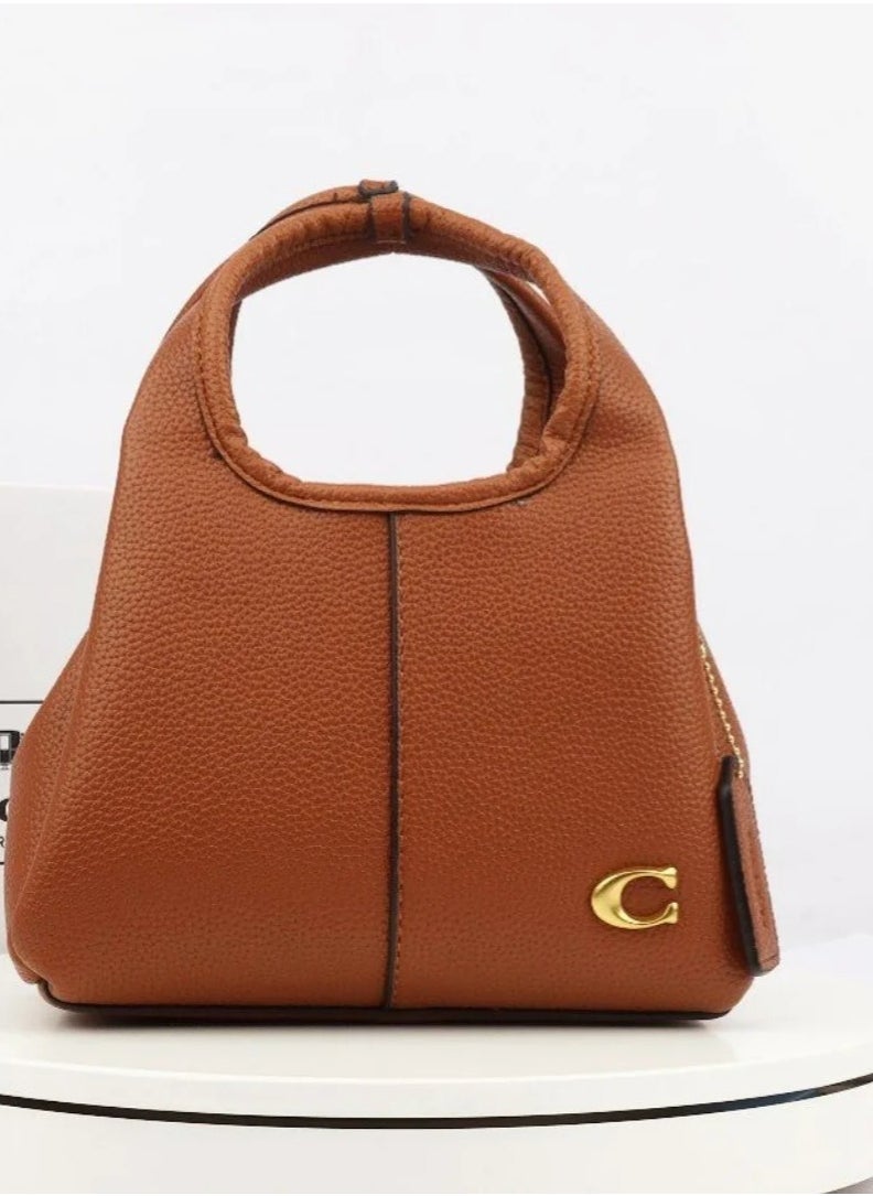 Coach Lana pebbled-leather tote bag
