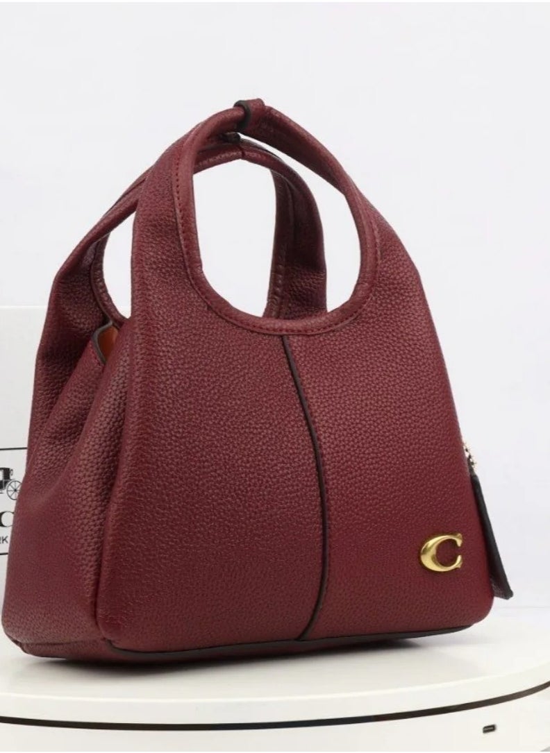 Coach Lana pebbled-leather tote bag