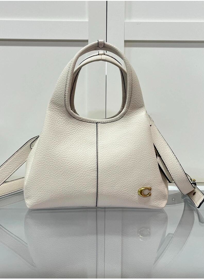 Coach Lana pebbled-leather tote bag