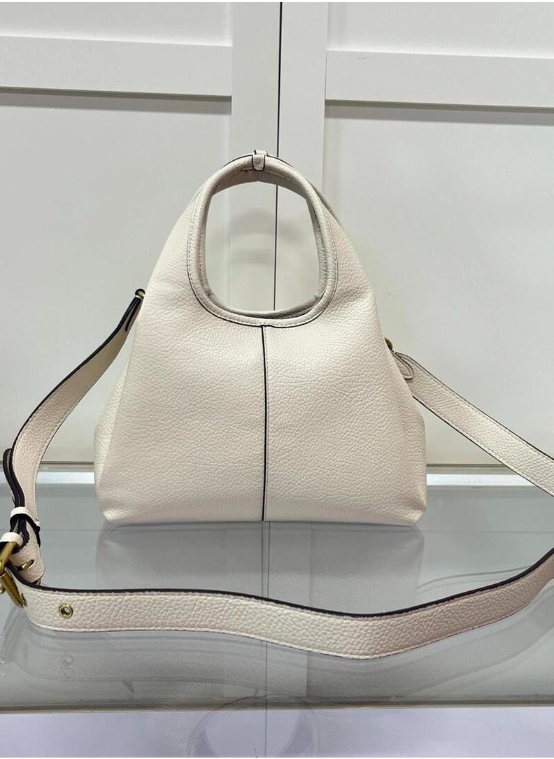 Coach Lana pebbled-leather tote bag