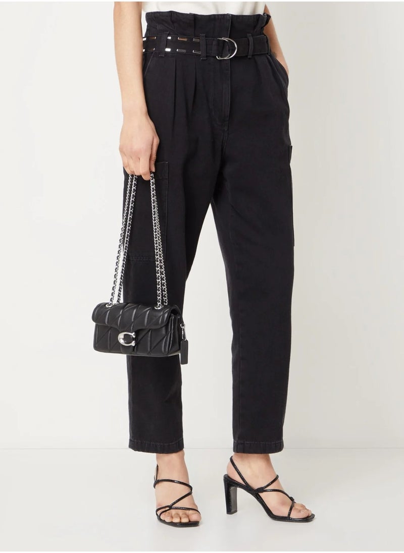 coachoutlet quilted leather shoulder bag