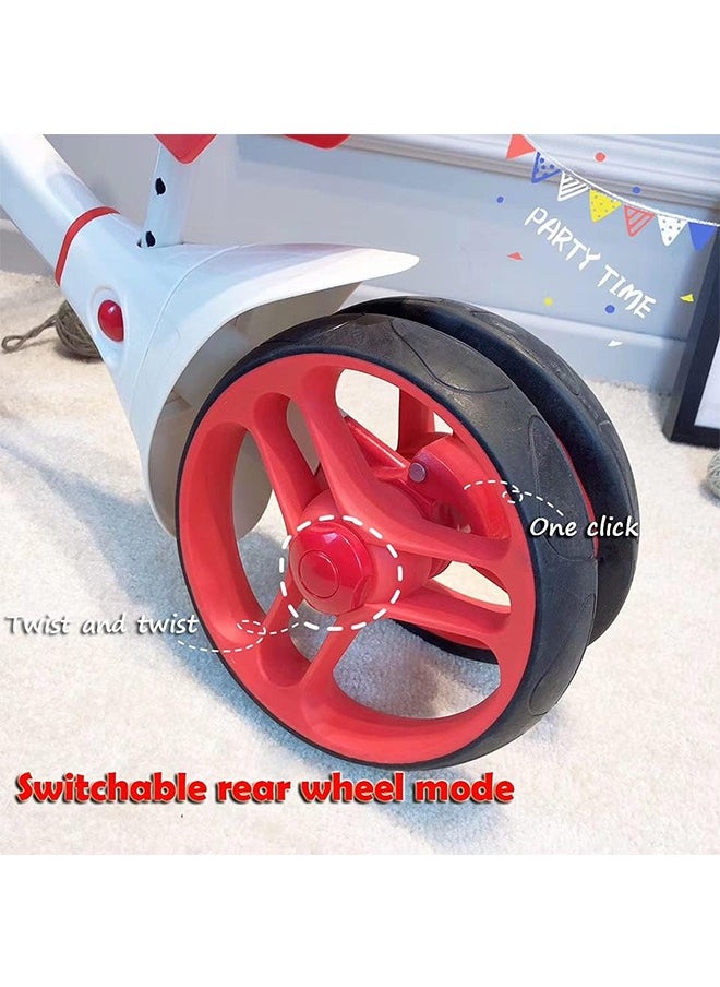 Kids Scooter, Mini Kids Bike, Adjustable Height Kids Balance Bike, 3 Wheel Kids Kick Scooter, Children's Bicycle Tricycle for for Toddlers 2-6 Years Old Boy and Girls