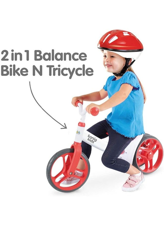 Kids Scooter, Mini Kids Bike, Adjustable Height Kids Balance Bike, 3 Wheel Kids Kick Scooter, Children's Bicycle Tricycle for for Toddlers 2-6 Years Old Boy and Girls