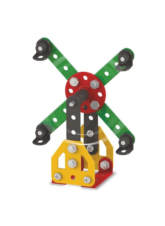 Mechanix - Beginner - Giant Wheel MECHANIX Range, MECHANIX Beginner Series for Cool Construction Vehicles, STEAM Education for Boys and Girls Age 7+ Years - Return Birthday Gift