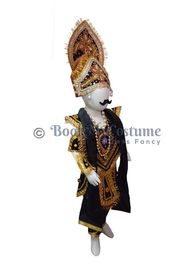 BookMyCostume Ravana Lankesh Evil Ramayana Ramlila Kids & Adults Fancy Dress Costume without Sword 4-5 years