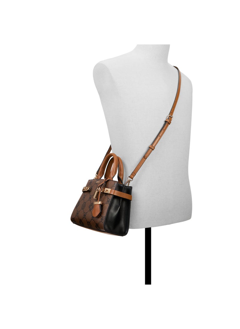 Top Handle Logo Detail Satchels